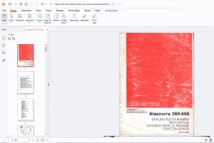 Cagiva Alazzurra 350-650 Parts Manual - PDF DOWNLOAD