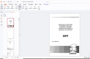 Cagiva City Workshop Manual - PDF DOWNLOAD