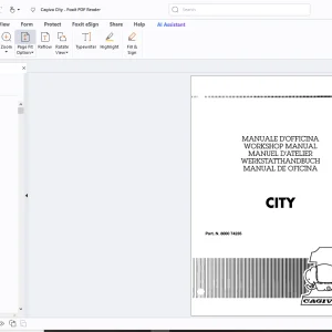 Cagiva City Workshop Manual - PDF DOWNLOAD