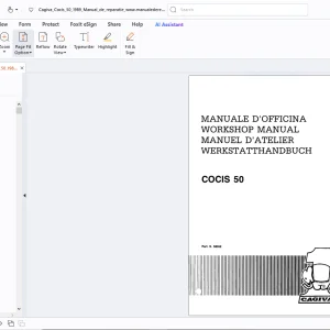 Cagiva Cocis 50 Workshop Manual - PDF DOWNLOAD