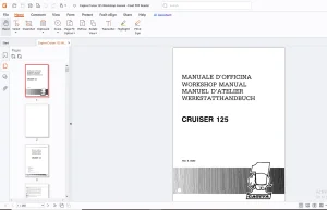 Cagiva Cocis Cruiser 125 Workshop Manual - PDF DOWNLOAD