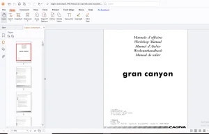 Cagiva Gran Canyon Workshop Manual  - PDF DOWNLOAD
