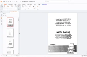 Cagiva Mito Racing Workshop Manual - PDF DOWNLOAD