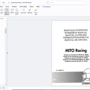 Cagiva Mito Racing Workshop Manual - PDF DOWNLOAD