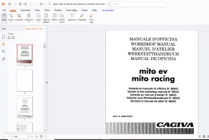 Cagiva Mito ev Mito Racing Workshop Manual - PDF DOWNLOAD