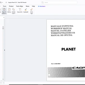 Cagiva Planet Workshop Manual - PDF DOWNLOAD