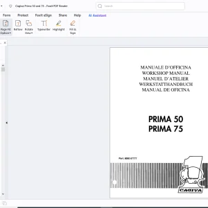 Cagiva Prima 50 Prima 75 Workshop Manual - PDF DOWNLOAD