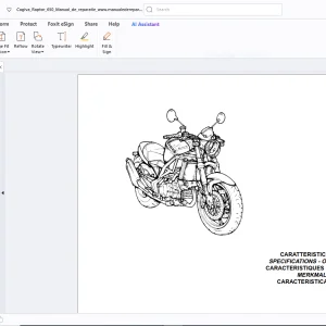 Cagiva Raptor 650 Service Manual - PDF DOWNLOAD