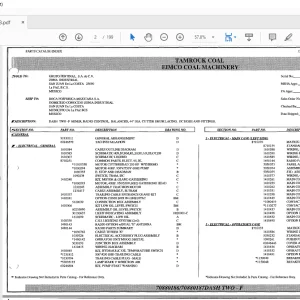 Cat BUCYRUS 2810-1 Parts Manual BI000118 - PDF DOWNLOAD