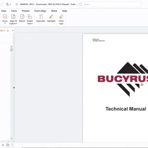 Cat Becker Mincos BFS 2 Řídicí stanoviště Provozní návod - PDF