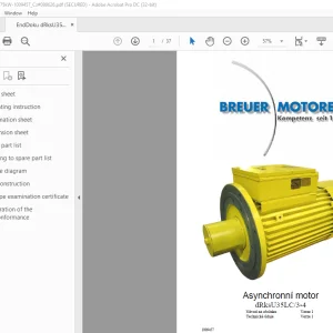 Cat Breuer Motoren Asynchronní motor dRksU35LC/3-4 Návod na obsluhu - PDF DOWNLOAD