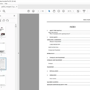 Cat Bucyrus 30M Continuous Miner Operation Manual SN:02-07-08 - PDF DOWNLOAD