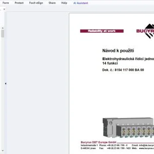 Cat Bucyrus Elektrohydraulická řídicí jednotka, 14 funkcí Návod k použití - PDF DOWNLOAD