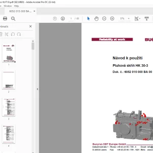 Cat Bucyrus Pluhová skříň HK 30-3 Návod k použití - PDF DOWNLOAD