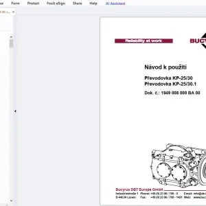Cat Bucyrus Převodovka KP-25/30 Převodovka KP-25/30.1 Návod k použití - PDF DOWNLOAD