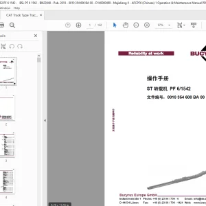 Cat Bucyrus ST 转载机PF 61542 操作手册  - PDF DOWNLOAD