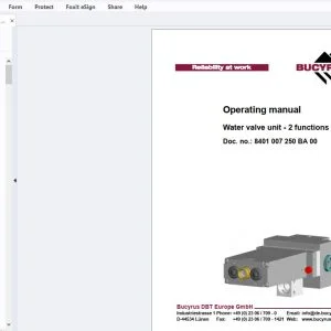 Cat Bucyrus Water valve unit - 2 functions Operating manual - PDF DOWNLOAD
