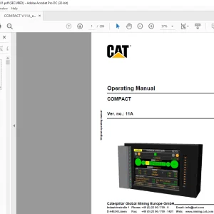 Cat COMPACT Operating Manual - PDF DOWNLOAD