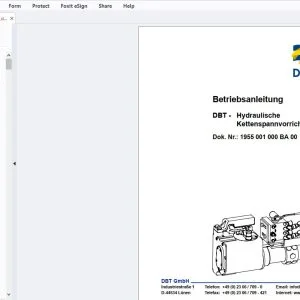 Cat DBT - Hydraulische Kettenspannvorrichtung Betriebsanleitung - PDF DOWNLOAD