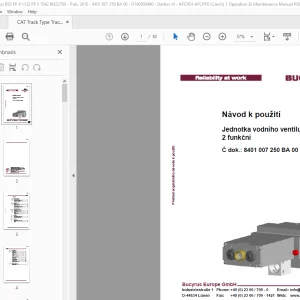 Cat Jednotka vodního ventilu -2 funkční Návod k použití - PDF DOWNLOAD