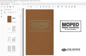DEMPSEY Moped 1979 Repair Handbook Manual -  PDF DOWNLOAD