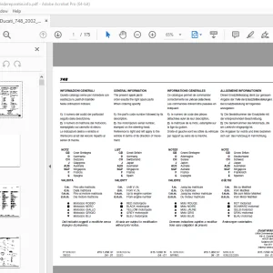 Ducati 748 Parts Manual 915.1.050.1F - PDF DOWNLOAD