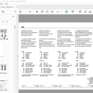 Ducati 748S Parts Manual 915.1.101.1B - PDF DOWNLOAD
