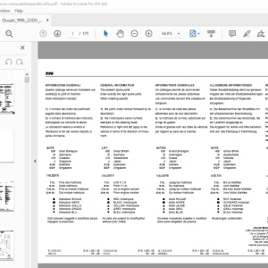 Ducati 996 2000 Parts Manual - PDF DOWNLOAD