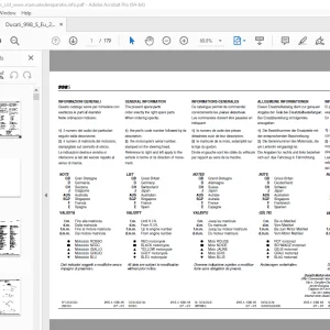 Ducati 998S 2002 Parts Manual 915.1.138.1A - PDF DOWNLOAD