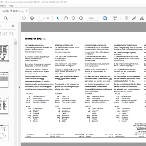 Ducati MONSTER 800S 2003 Parts Manual PN 91511711A PDF