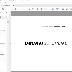 Ducati Superbike 1098S_2007 Parts Manual PN 91512561B PDF