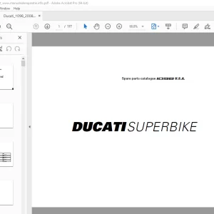 Ducati Superbike 1098_2008 Parts Manual PN 91512631B PDF