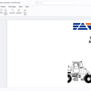 Fiatallis 545 545H 545-B 605-B 645 645-B Wheel Loader Service Manual  PDF