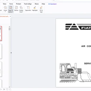 Fiatallis FD 30B Dozer Service Manual - PDF DOWNLOAD