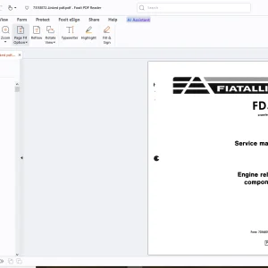 Fiatallis FD50 Dozer Crawler Tractors Service Manual - PDF