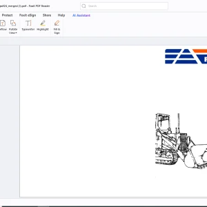 Fiatallis FL7 Crawler Dozer Service Manual - PDF