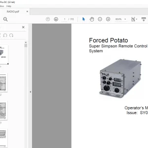 Forced Potato Super Simpson Remote Control System Operator’s Manual - PDF DOWNLOAD