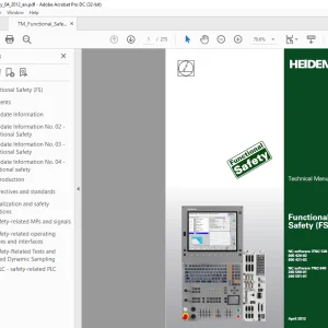 Heidenhain Functional Safety (FS) Technical Manual - PDF DOWNLOAD
