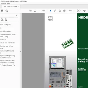 Heidenhain Functional Safety (FS) Technical Manual 2011 - PDF DOWNLOAD