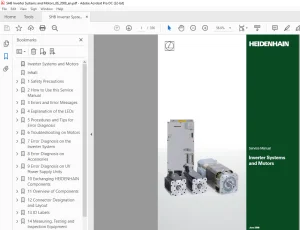 HEIDENHAIN Inverter Systems and Motors Service Manual 2008 PDF