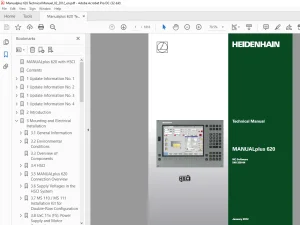Heidenhain Manualplus 620 Technical Manual - PDF DOWNLOAD