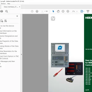 Heidenhain TNC 122 TNC 124 TNC 125 Service Manual 2011 - PDF