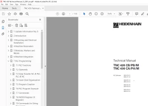 Heidenhain TNC 426 CB/PB/M TNC 430 CA/PA/M Technical Manual - PDF DOWNLOAD