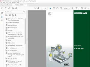 Heidenhain iTNC 530 HSCI Service Manual 2012 - PDF DOWNLOAD