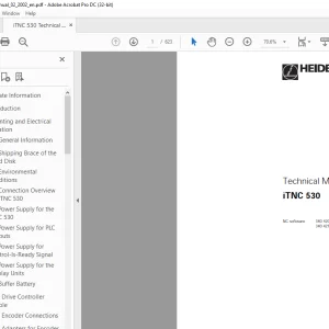 Heidenhain iTNC 530 Technical Manual -  PDF DOWNLOAD