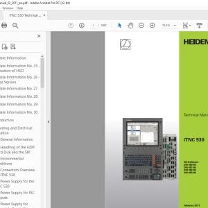 Heidenhain iTNC 530 Technical Manual 2011 - PDF DOWNLOAD