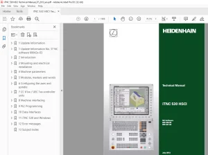 Heidenhain iTNC 530 Technical Manual 2013 -PDF DOWNLOAD