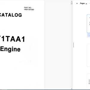 Hitachi S6R-Y1TAA1 Diesel Engine Parts Manual - PDF DOWNLOAD