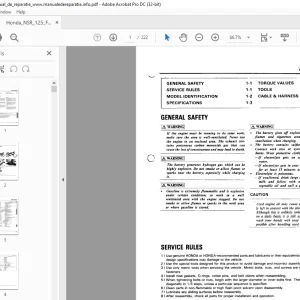 Honda NSR 125 F_R Service Manual - PDF DOWNLOAD