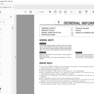Honda XR-600R Service Manual - PDF DOWNLOAD